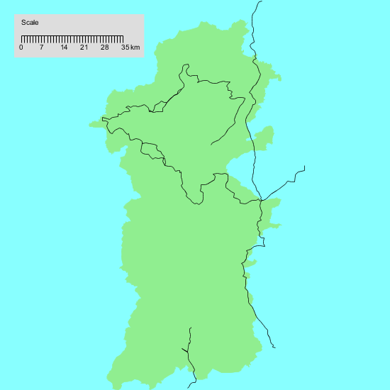 Map of my walks