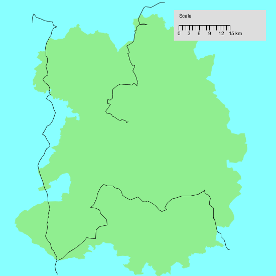 Map of my walks