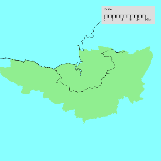 Map of my walks