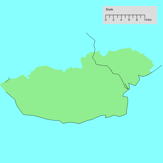 Map of my walks