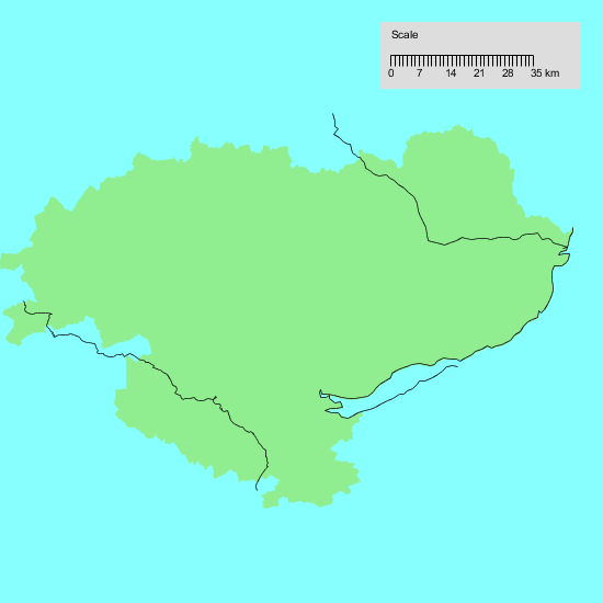 Map of my walks