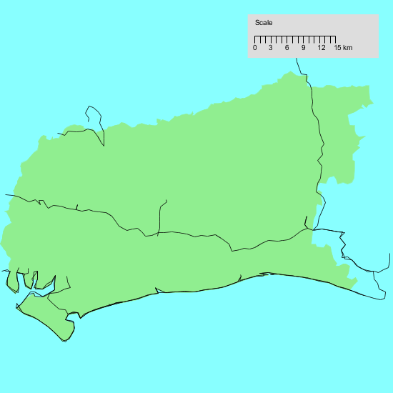 Map of my walks