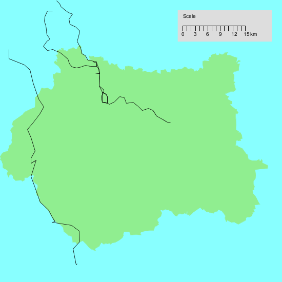 Map of my walks