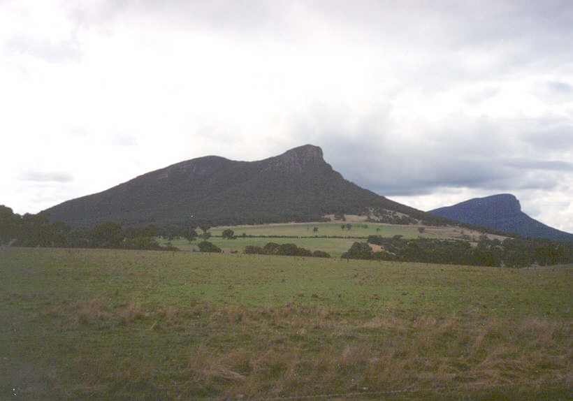 Mount Abrupt and Mount Sturgeon.