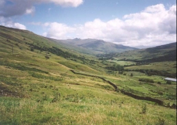 AK00	Looking back eastwards along Glen Lochart 