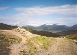 AK34	The view north from the top of the Devil's Staircase