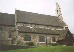 AN07	The church at Swanscombe.