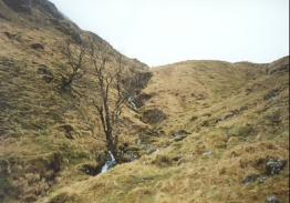 AP19	Looking up the descent from the bealach.