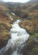 AP31	The Dearg Allt leading down to Strathan.