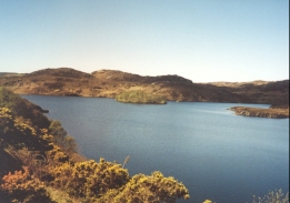 AV05	Looking along Loch a' Bhagh Ghainmhich.