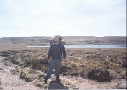 AW01	Myself standing on the footpath beside Loch a' Mhuilinn.