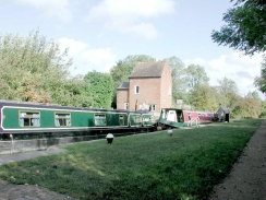 PA060020	A couple of boats in one of the locks at Braunston. 