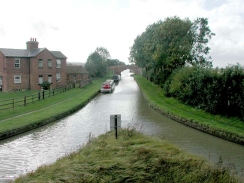 PA060023	Looking towards Birmingham from the bridges at Braunston Junction. 