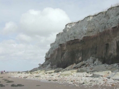 PA070034	The cliffs between Hunstanton and Old Hunstanton.