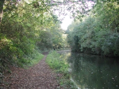 PB040098	The canal near Kenilworth road bridge. 