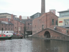 PC150214	Gas Street Basin in Birmingham. 