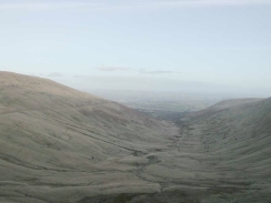 PC280282	The view north from the top of the climb at Bwlch ar y Fan.