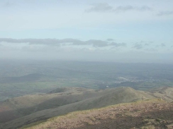PC280294	Looking towards Brecon from the top of Pen y Fan.