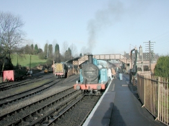 P1190400	Thomas the Tank Engine at Bridgnorth Station.