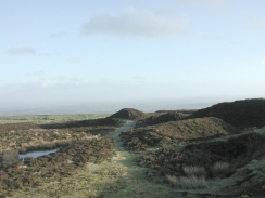 P1190423	A view from the summit of Brown Clee Hill.