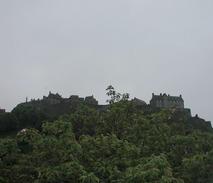 P6070012	Edinburgh castle viewed from Prince's street.