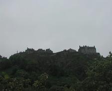 P6070013	Edinburgh castle viewed from Prince's street.