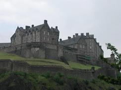 P6080033	The outside of Edinburgh Castle.