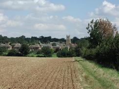 P20028210023	The view eastwards towards Ecton. 