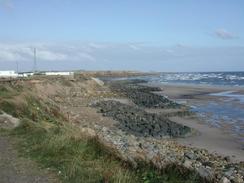 P2002A090048	The coastline by the caravan site. 