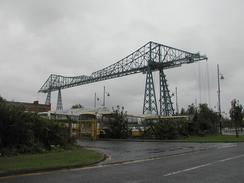 P2002A140021	The Middlesborough Transporter Bridge. 