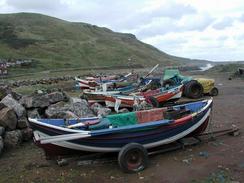 P2002A150036	Boats in Skinningrove. 