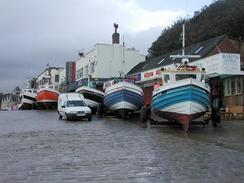 P2002A180022	Some boats in Coble Landing. 