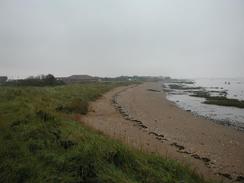 P2002A210024	The beach near the hotel in Kilnsea. 