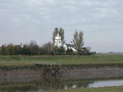 P2002A310001	The lighthouse on the western bank of the Nene. 