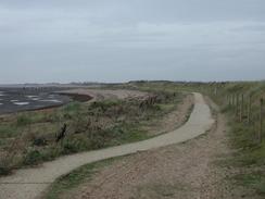 P2002B010025	The path through the nature reserve. 