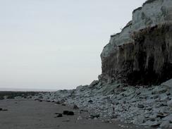 P2002B020048	The striped cliffs of Hunstanton. 