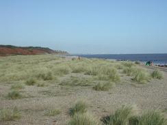 P2002B070016	The beach to the south of Corton. 