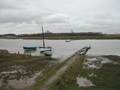 P2002B100007	The landing place for the Butley Ferry. 