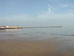 P2002B160028	The beach and pier at Walton-on-the-Naze. 