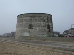 P2002B170009	The Martello Tower near the pier in Clacton. 