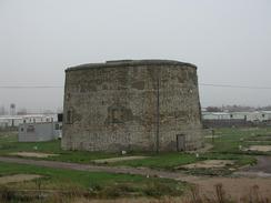 P2002B170018	The Martello Tower in Jaywick.  