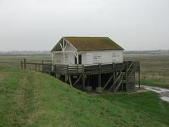 P2002B200017	A building beside Gore Saltings. 