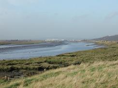 P2002B280015	The view along Benfleet Creek. 