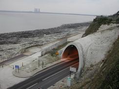 P2002C100055	The new tunnel that take the A253 under Pegwell. 