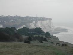 P2002C110035	Looking east back towards the memorial from South Foreland. 