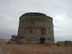 P2002C150077	A Martello Tower to the northeast of Sovereign Bay. 