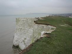 P20021010049	The cliffs on the descent from Seaford Head. 