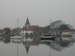 P2002C200038	Looking over Bosham Channel towards Bosham. 