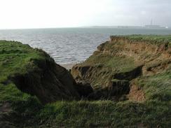 P2002C240025	A landslip by the clifftop path. 