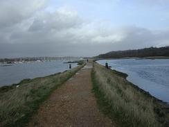 P2002C240034	The path to the north of Warsash. 